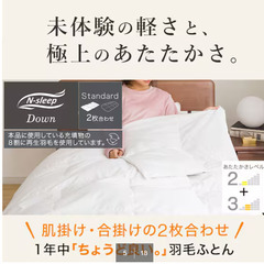 【新品未使用】N-sleep Down Standardの画像