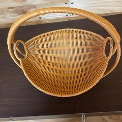 ゆらゆらするカゴの画像