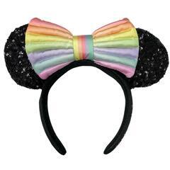 186001 Disney ディズニー カチューシャ ミニー スパンコール 5点 まとめ売り セット [0000000001528]の画像