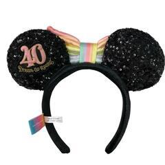 186001 Disney ディズニー カチューシャ ミニー スパンコール 5点 まとめ売り セット [0000000001528]の画像