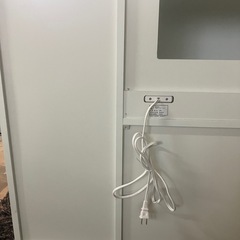 J480⭐️アイリスオーヤマ　フラップ扉　食器棚の画像