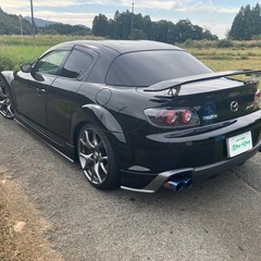 RX-8 車検8年3月 4万㌔ マツダスピード スピリットR19インチ ウィング ナビ Bカメラ スマートキーの画像