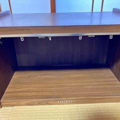 テレビ台　ナショナル　レトロ　アンティークの画像