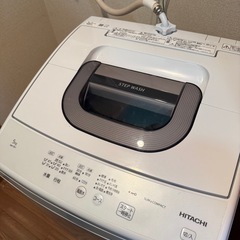 特価⭐︎2023年製HITACHI洗濯機NW-50Jの画像