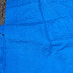 ブルーシート　5m×5m 中古　usedの画像