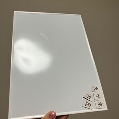 ホワイトボード　磁石付きの画像