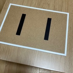 ホワイトボード　磁石付きの画像