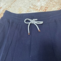 極美品 定価17万円 ブルネロクチネリ パンツ ズボン スウェット ネイビー 紺の画像