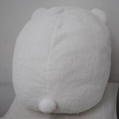 [1564J] すみっコぐらし プレミアム しろくま ばんざいふわふわぬいぐるみXLの画像