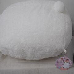 [1564J] すみっコぐらし プレミアム しろくま ばんざいふわふわぬいぐるみXLの画像