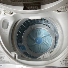 【取引者決定】【室外に2年設置】東芝製の全自動タテ型洗濯機【洗濯5kg】の画像