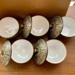 ニューオリエント蓋付茶器揃　KS7-001　急須・湯呑セットの画像