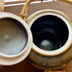 ニューオリエント蓋付茶器揃　KS7-001　急須・湯呑セットの画像