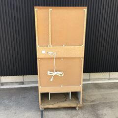 400 【美品】 化粧台ドレッサー 収納テーブルミラー付 コンパクト  コンセント付の画像