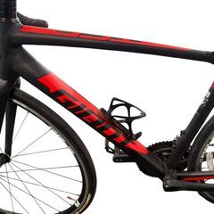 ジャイアント ロードバイク TCR Sサイズ フレーム約460mm 中古 レッド ブラック 自転車の画像