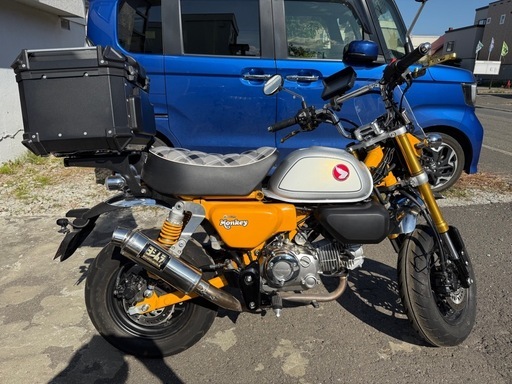 モンキー125 カスタム多数、前後ドラレコ付き