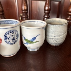 湯飲み茶碗色々　５客＋１の画像