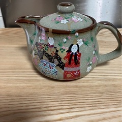 ⭐︎3点セット⭐︎Urban花柄金彩皿10枚✖️なかのひろみちコップ5つ✖️急須のセット の画像