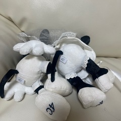 4℃で購入したミッキー&ミニーのぬいぐるみの画像