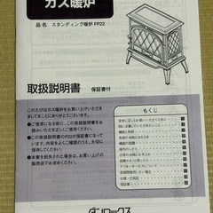ガス暖炉　ダンロックス　FP22 LPガス　の画像