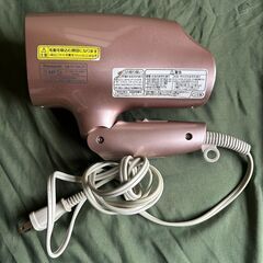 Panasonic　パナソニック　 nanoe　ナノイー　ヘアドライヤー　EH-NA24　2012年製の画像