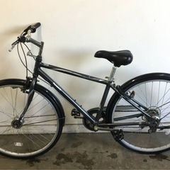 A-161△ y 岐阜発/ パナソニック/ クロスバイク/ 6段変速/ 700×38c/ 自転車/ 走行確認/ 変速不可/ 現状品/ R7.9/26 △の画像