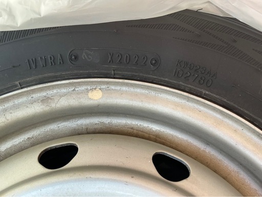 【スタッドレスタイヤ・スチールホイール4本セット】DUNLOP WINTER MAXX SV01 バン・商用車用
