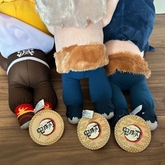 鬼滅の刃ぬいぐるみ　5個セットの画像