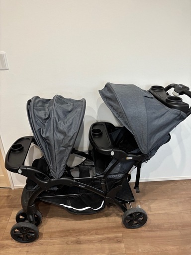 2人乗りベビーカー KATOJI 美品