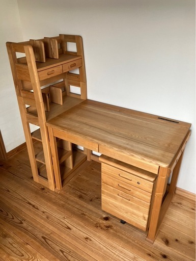 学習机　本棚セット
