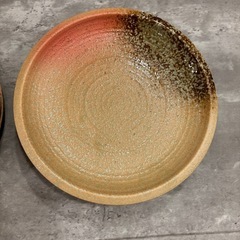 【6枚セットで¥3,980】京唐津くくり手8.0丸皿 [24.5 x 3cm]の画像