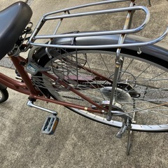 受付終了！早い者勝ち！2022年購入の中古自転車／茶色の画像