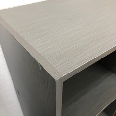 【撮影サンプル品】カラーボックス　カラー:ミックスグレー　1点限りの限定色の画像