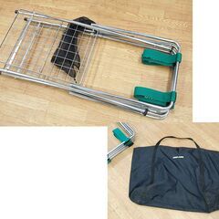 ユニフレーム アウトドア キッチンスタンド 幅125×奥行45×高さ77cm テーブル バーナースタンド キャンプ 札幌市 清田区 平岡の画像