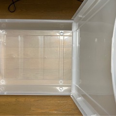 ベッド下収納　クリアケース　の画像