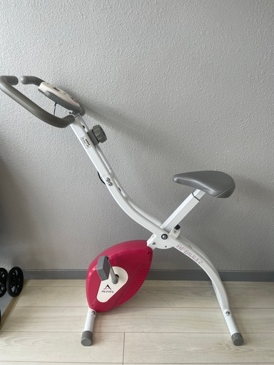 ALINCO アルインコ エアロバイク ピンク