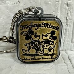動作OK 当時物 日本製 ウォルトディズニー オルゴール キーホルダー ミッキーマウスクラブマーチ ミニーマウス DISNEY 札幌市 白石店の画像
