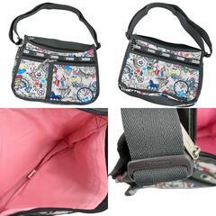 186001 現状品 LeSportsac レスポートサック ショルダーバッグまとめ ナイロン レディース 2点まとめ売り [0000000001564]の画像