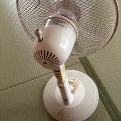 タイマー付き扇風機 訳ありの画像