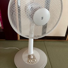 タイマー付き扇風機 訳ありの画像