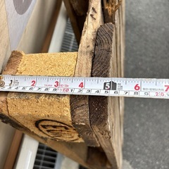木のパレットの画像