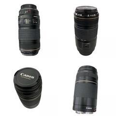 186000 現状品 canon キャノン レンズ2点セット　75-300mm　70-300mm EF 70-300mm f/4-5.6 IS USM 2点まとめ売り [0000000001566]の画像