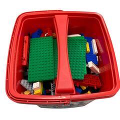 186001 現状品 LEGO レゴ 大量 約6㎏ 赤いバケツ 2点まとめ売り [0000000001567]の画像