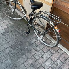 リサイクルショップどりーむ荒田店　No522 自転車　シティサイクル　２７インチ　ギア切り替え付き　LEDオートライト付き♪の画像