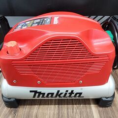 【開封未使用品箱なし】makita マキタ エアコンプレッサ AC500XL タンク容量11L 赤【ハンズクラフト熊本けやき通り店】【店頭取引限定】の画像
