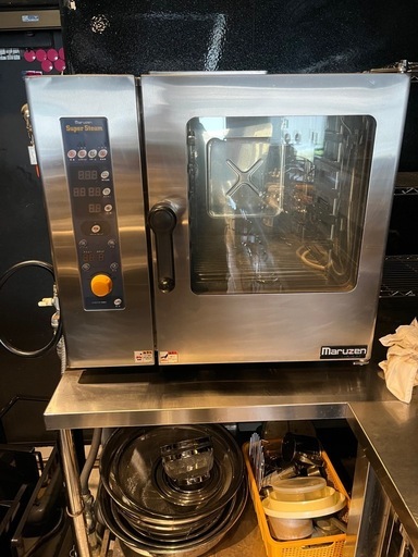 マルゼン　ガススチームコンベクションオーブン