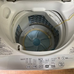 全自動洗濯機　5kg 東芝　中古
の画像