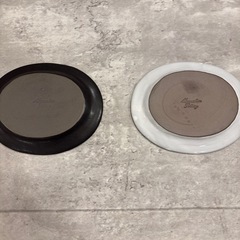 【美品】repas オーバルリムプレート１６ｃｍの画像