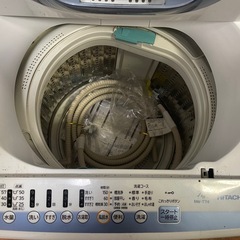 日立　全自動洗濯機　7kg 中古の画像