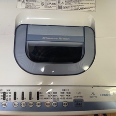 日立　全自動洗濯機　7kg 中古の画像